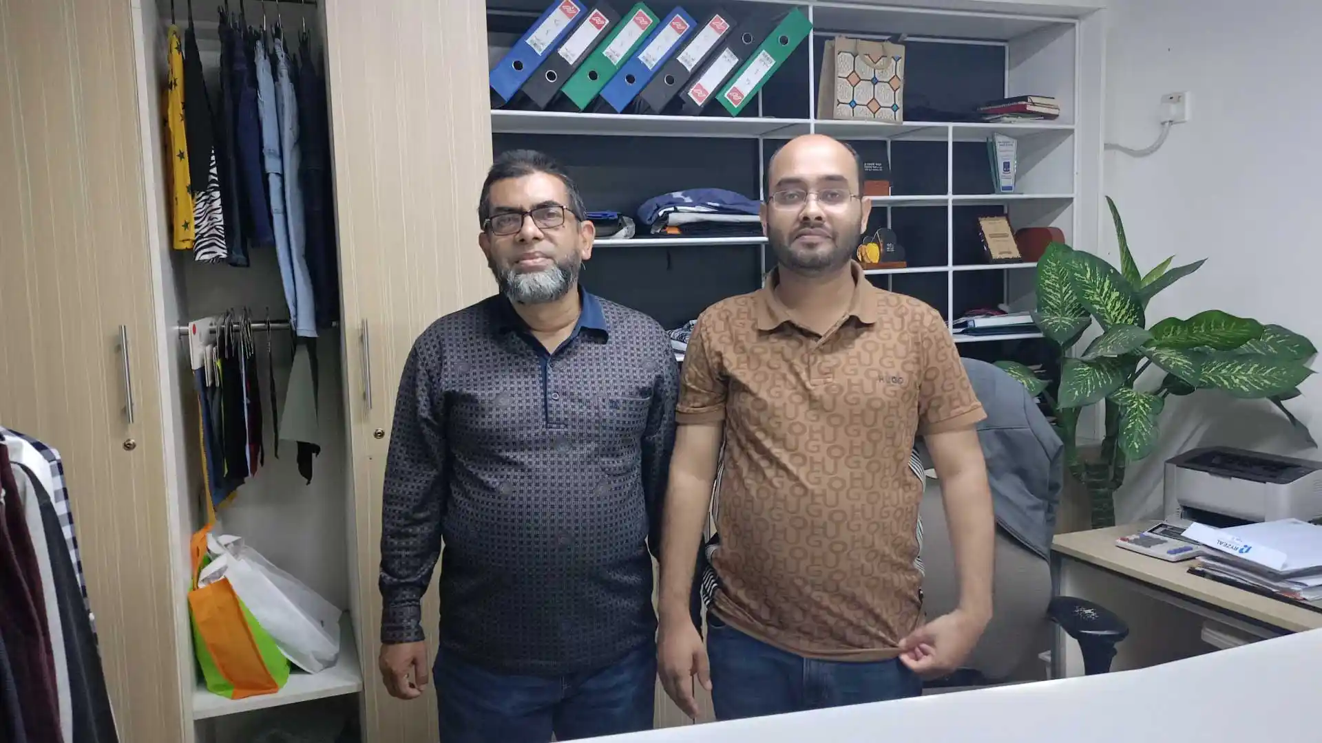 A garments Accessories Company Owner Dhaka University Ex Student Visited RYZEAL Office