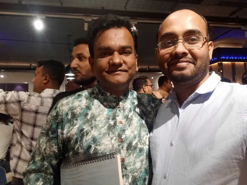 MD Matiur Rahman on a event at DUAAF 2