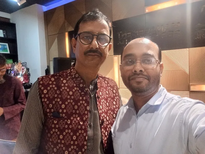 MD Matiur Rahman on a event at DUAAF 3